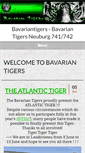 Mobile Screenshot of bavariantigers.com